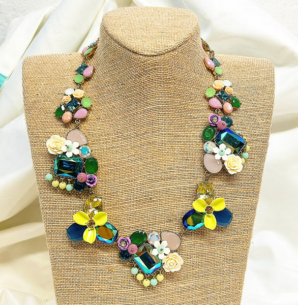 Fabulous colorful statement necklace Oprah for Talbots.