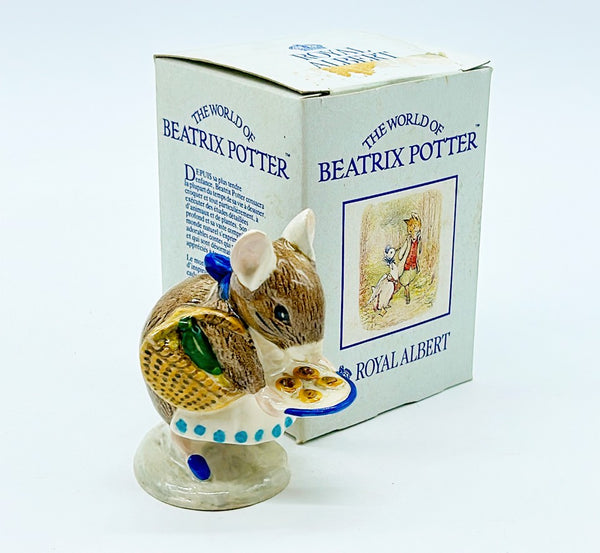 Vintage Beatrix Potter figure - Appley Dappley.