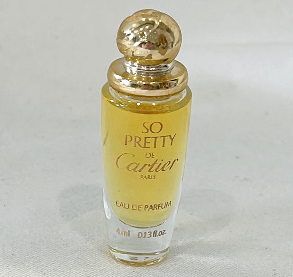 Small travel size vintage Cartier “SO PRETTY de Cartier” Paris.