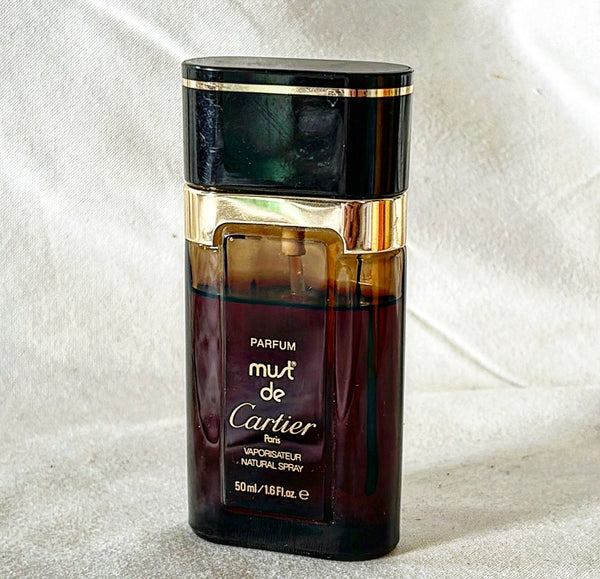 Vintage Cartier Parfum “Must de Cartier” Paris Vaporisateur natural spray