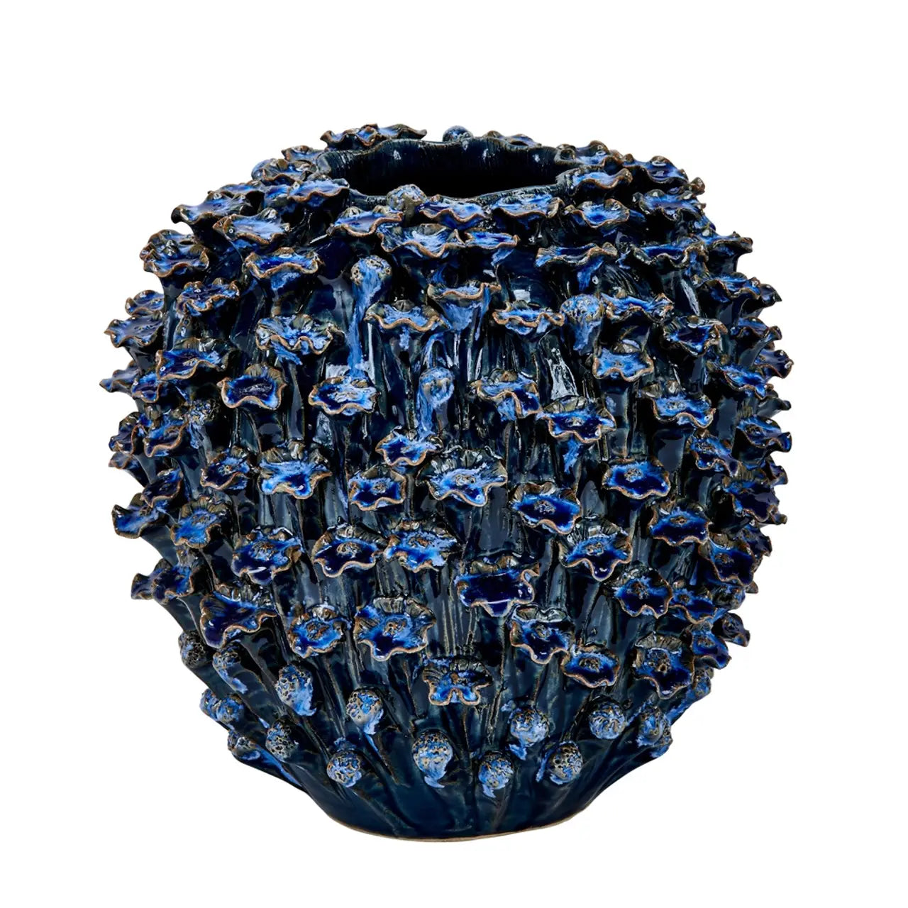 Ocean Inspired Blue Coral - Vase