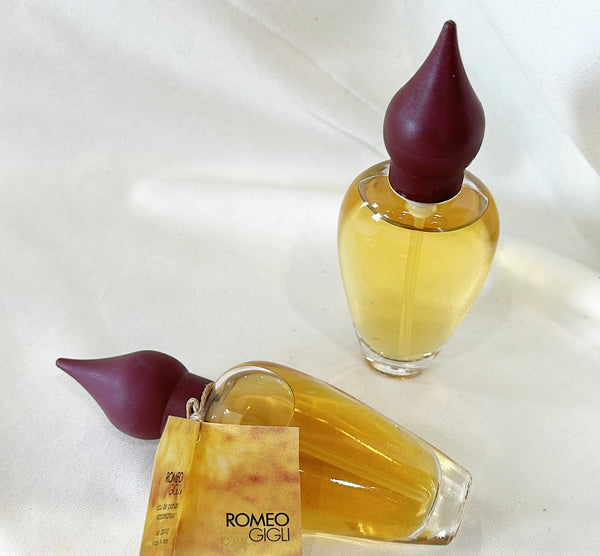 Vintage set of 2 full bottles of “”ROMEO GIGILI” Vaporisateur eau de parfum -