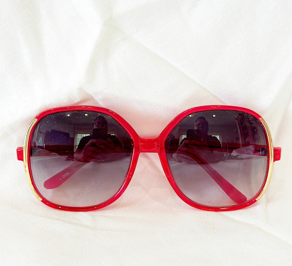 Vintage designer style sunglasses from the early 90s.