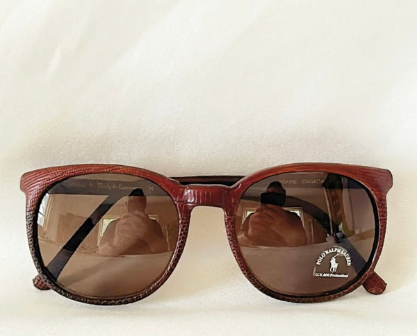 Vintage late 80s Ralph Lauren women’s sunglasses.