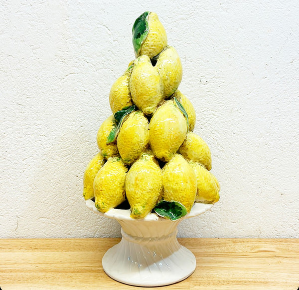1960’s Italian made lemon topiary.