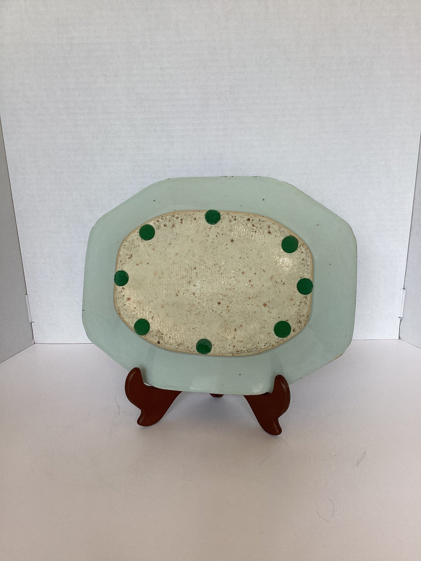 Blue and White Canton Platter