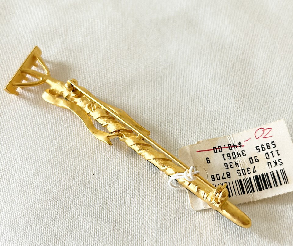 Fabulous vintage 80s Karl Lagerfeld garden rack / hoe.