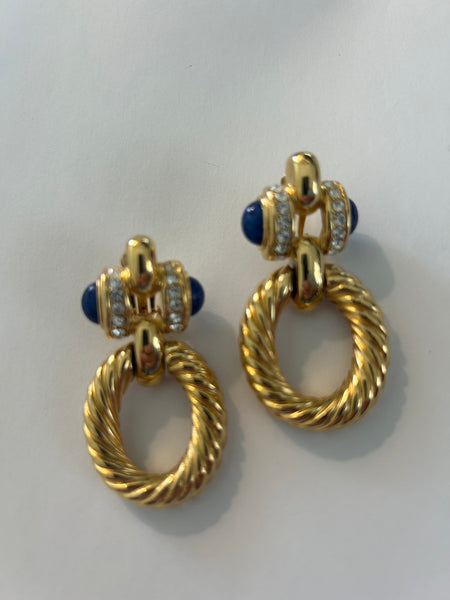 Givenchy - Earrings - Blue