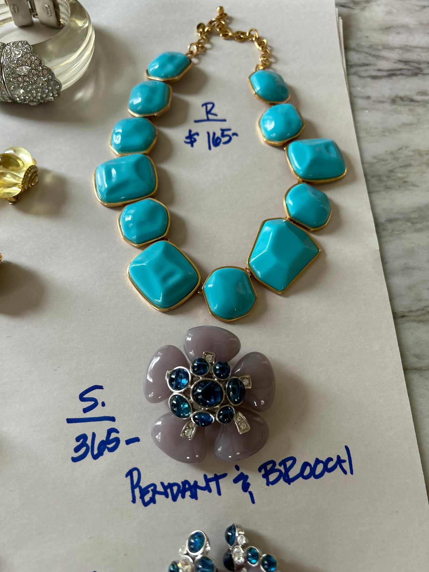 Sneak Peek - R - Necklace