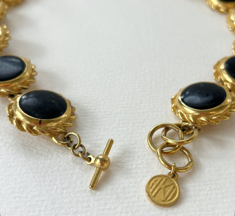 Vintage signed Ann Klein necklace