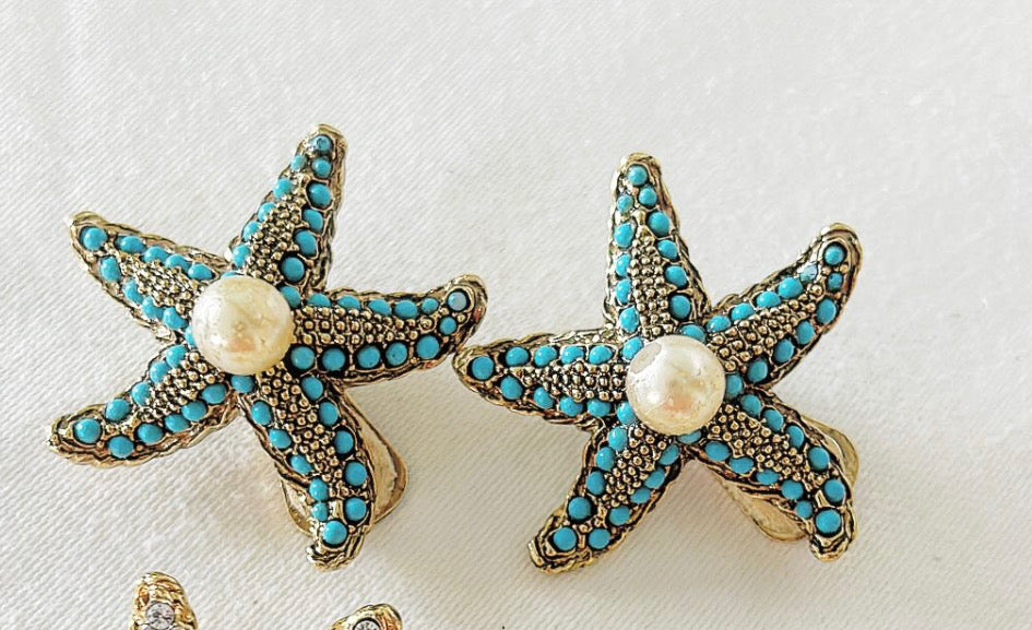 Starfish earrings
