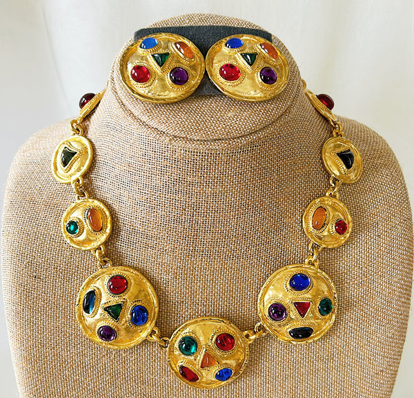 Les Bernard - Necklace and Earring Set