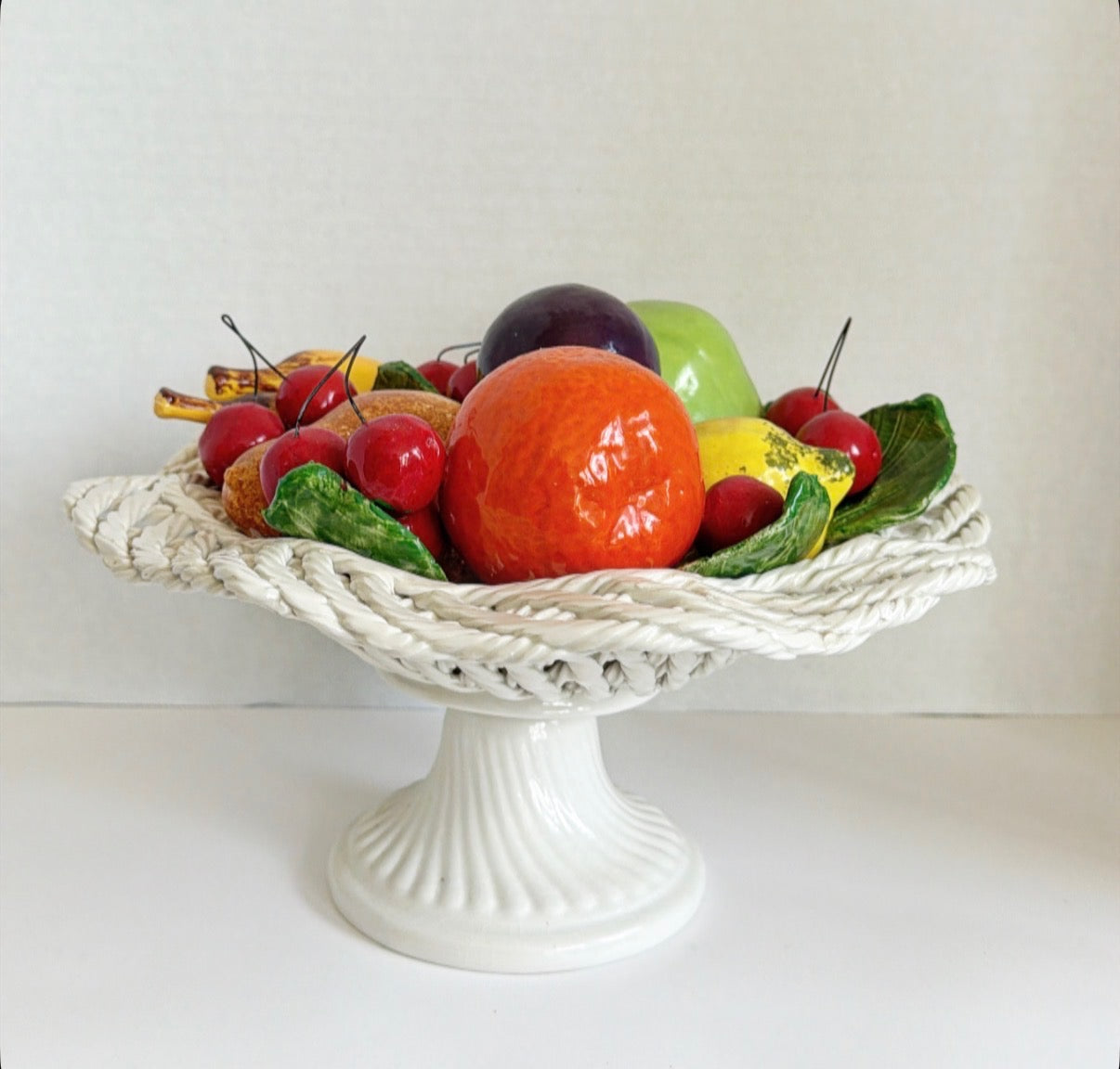 Ceramic Fruit Compote