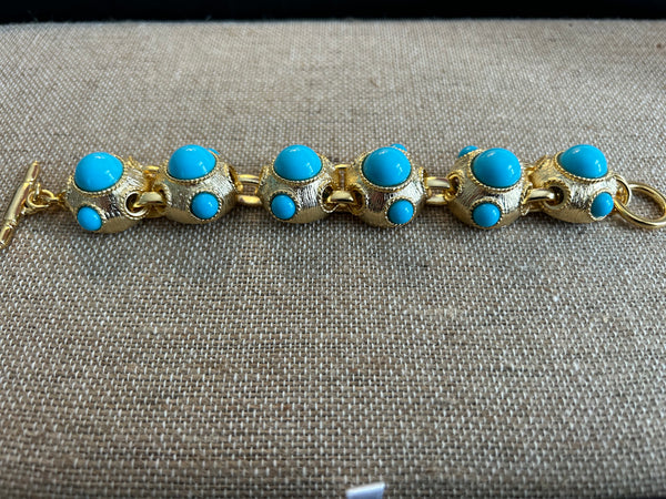 Toggle Turquoise Bracelet