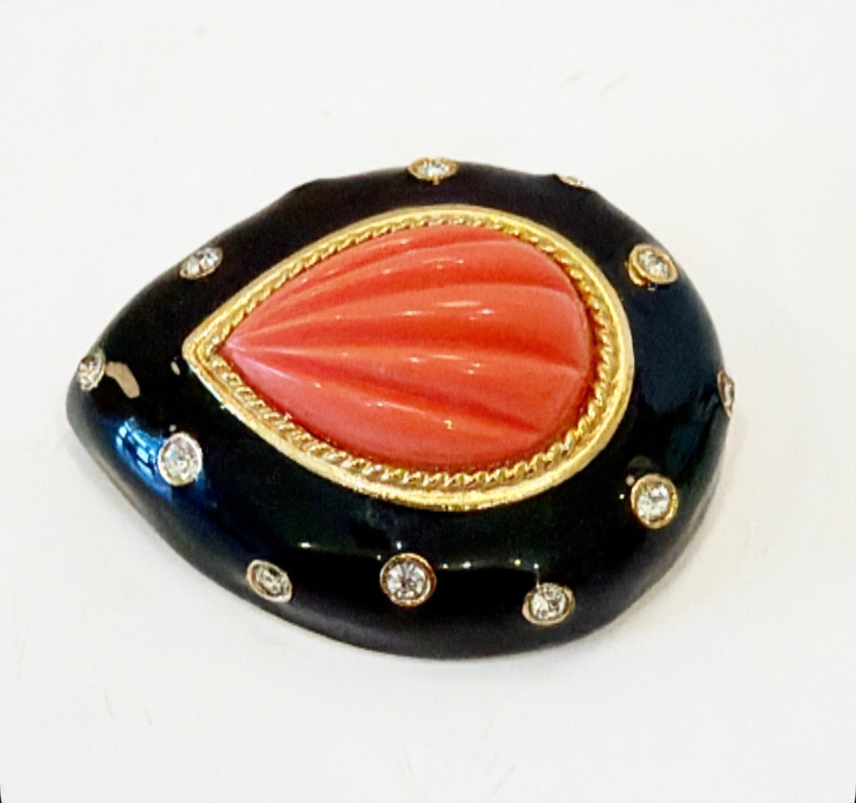 Vintage signed designer brooch