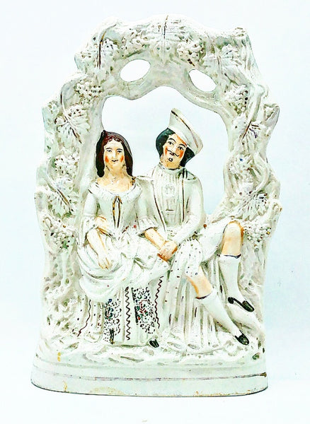 Staffordshire Couple - Vintage