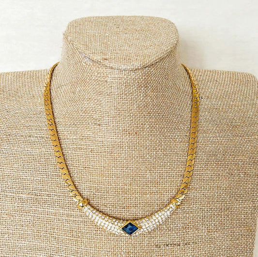 1980s vintage signed Christian Dior necklace