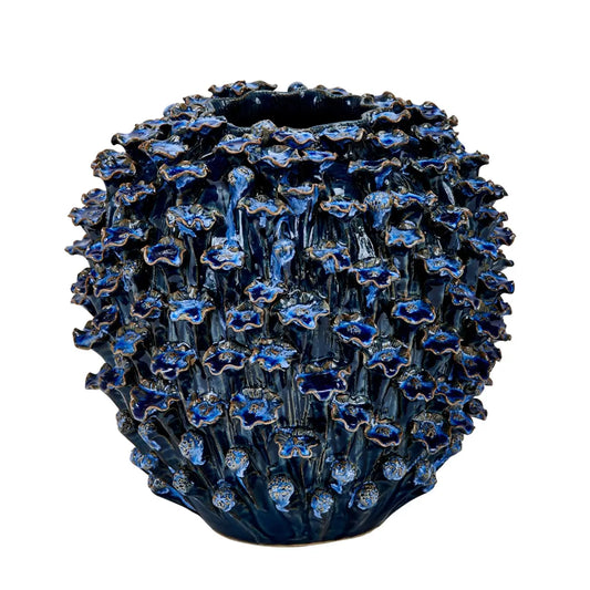 Ocean Inspired Blue Coral - Vase