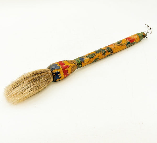 Antique Chinese decorative calligraphy paint brush.