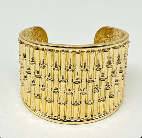 "The Lilly" - Bamboo Cuff