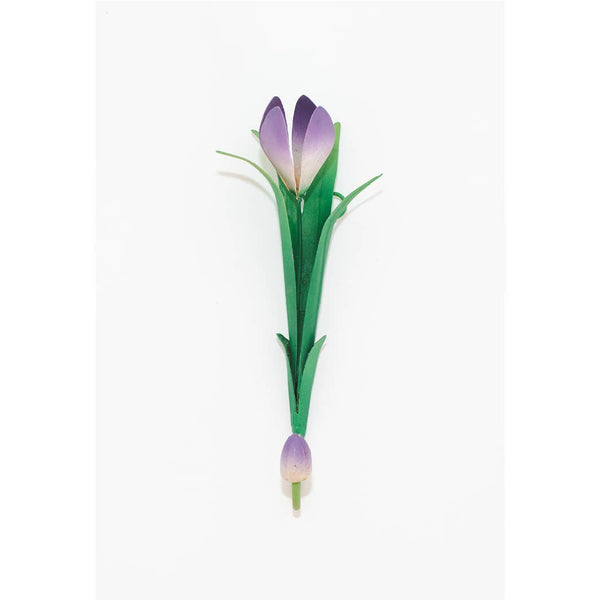 Autumn Crocus Wall Hook - Pair