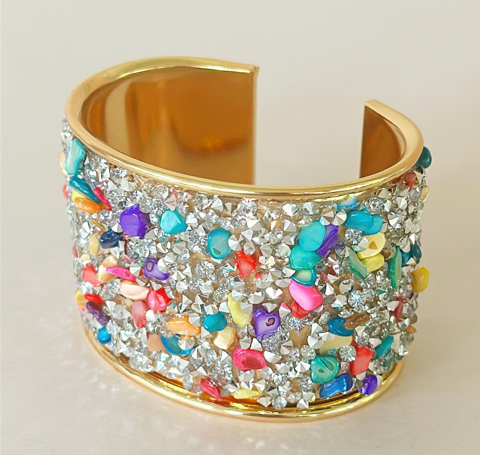 Fun statement cuff bracelet -