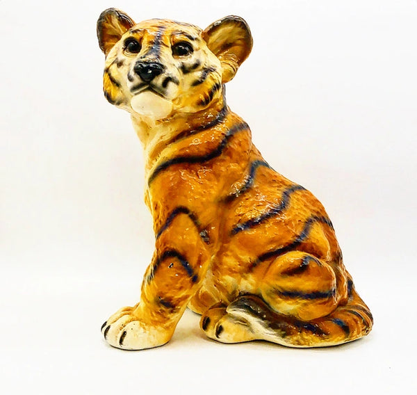 Fabulous, rare Tigercub figure made in Italy.