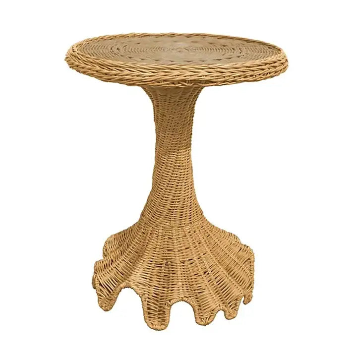 Scallopped Side Table