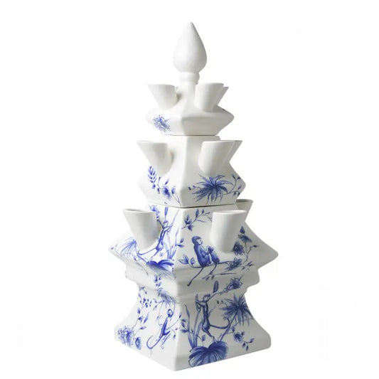 Tulip Vase 3-piece Monkeys