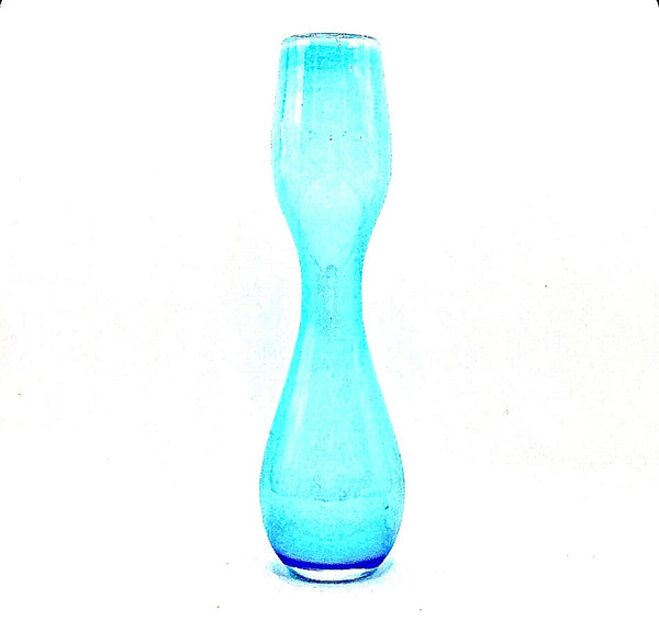 Hand Blown Blue Vase