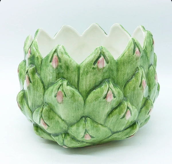 Vintage Artichoke Planter from Italy