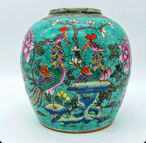 Chinoiserie Jar - Rich in Color