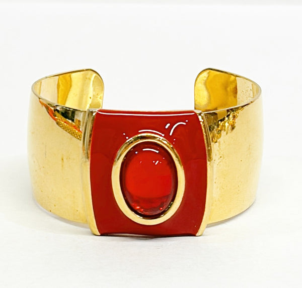 1980’s vintage signed Napier couture style cuff