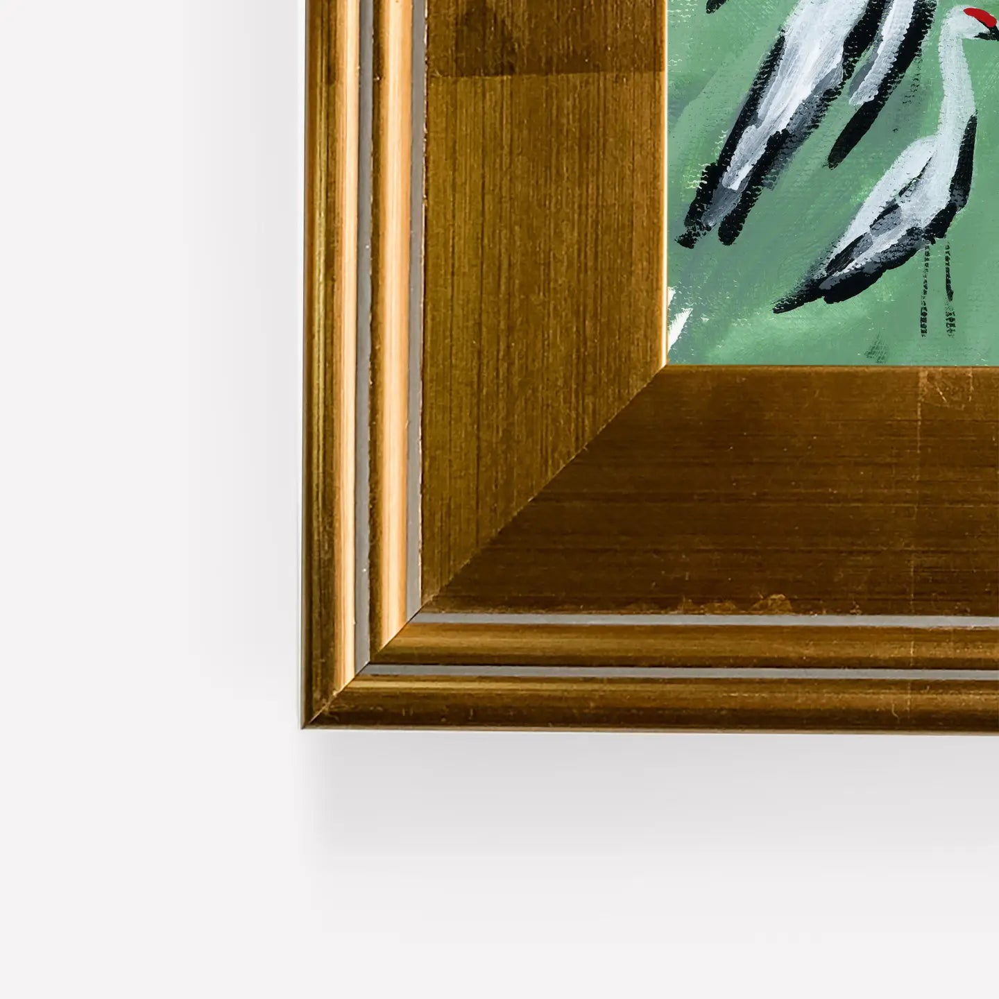 Hand Paint Crane Painting - Painting 8x10