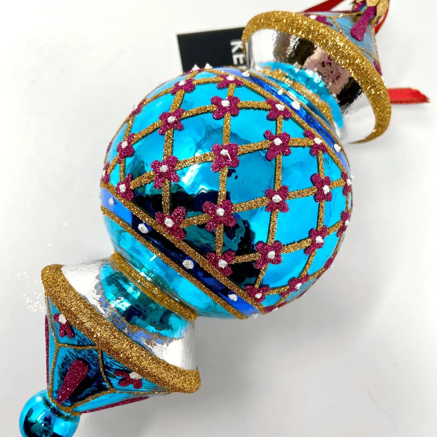 Cape Cod Reflector Holiday Polish Glass Christmas Ornament