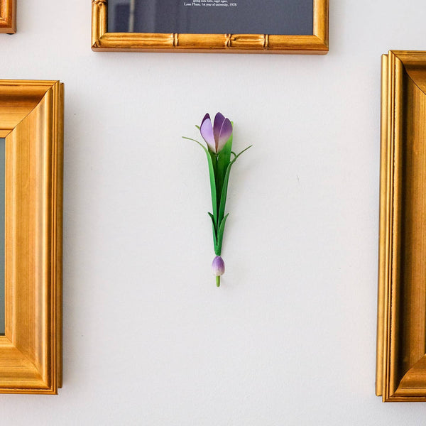 Autumn Crocus Wall Hook - Pair