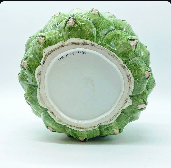 Vintage Artichoke Planter from Italy