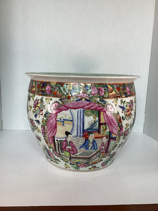 Lane - Smaller Fish Bowl Planter - Vintage