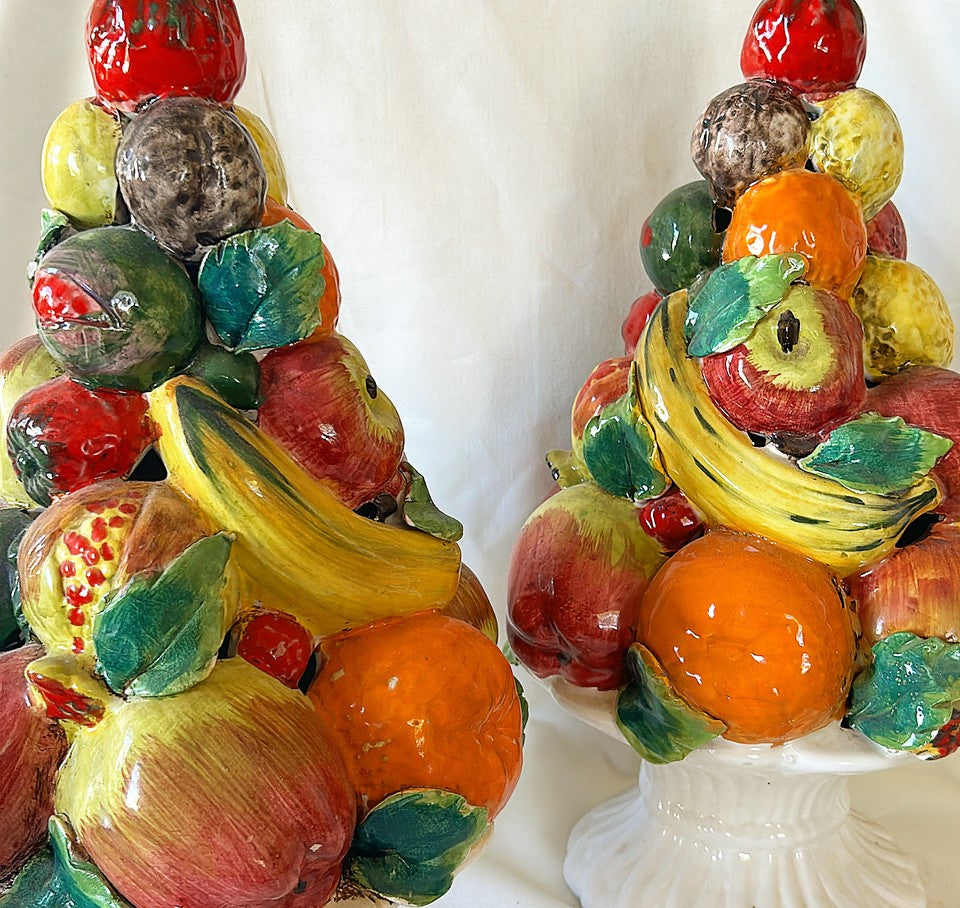 Pair of fabulous 1960s matching Italian topiaries.