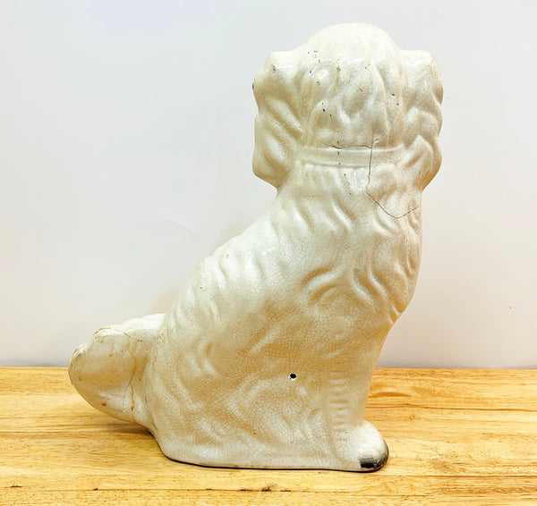 Antique large scale Staffordshire dog. – Parker Kennedy