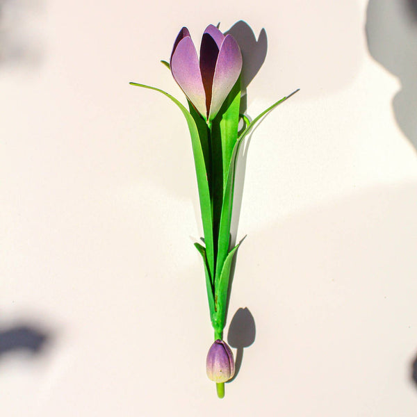 Autumn Crocus Wall Hook - Pair