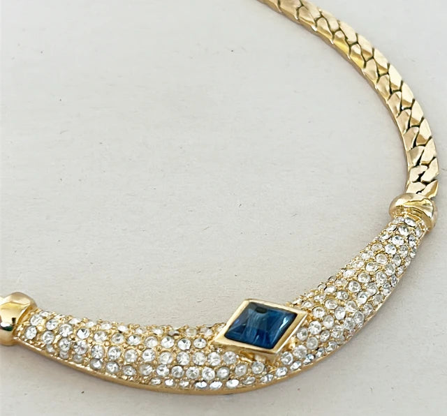 1980s vintage signed Christian Dior necklace