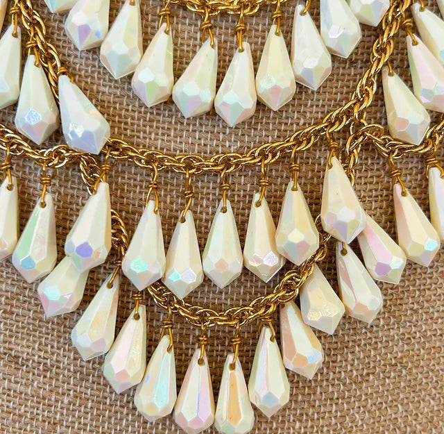 Never worn signed Kate Spade signed statement necklace.