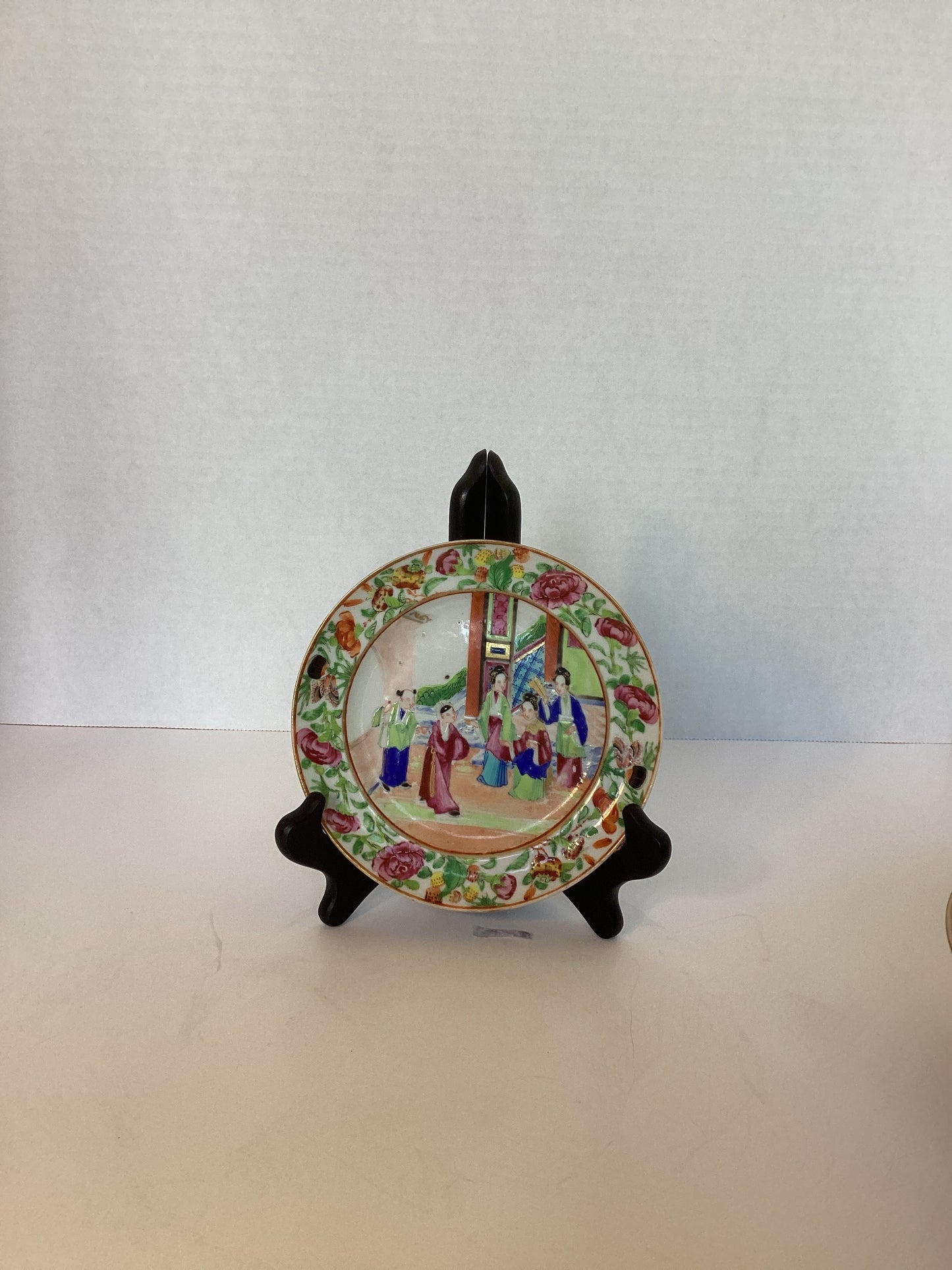 Molly - Antique Plate - Rose Canton