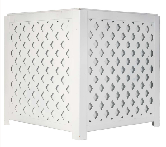 GORGEOUS NEW LATTICE PLANTER WITH REMOVABLE LINER