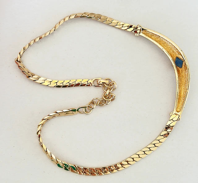 1980s vintage signed Christian Dior necklace