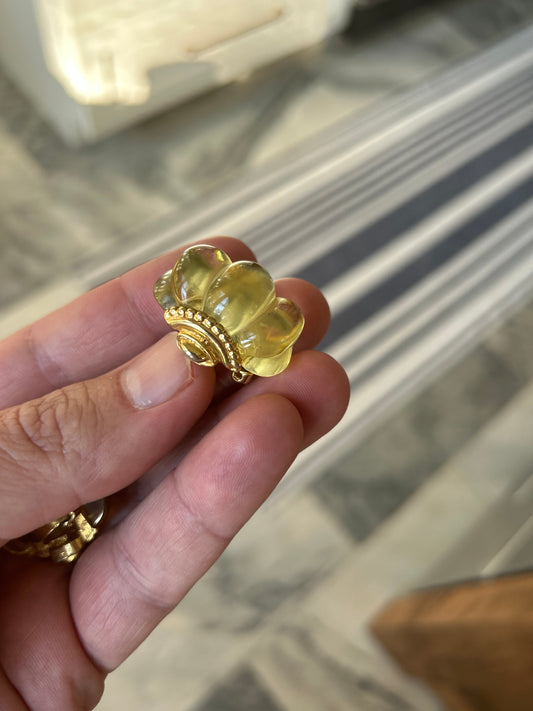 Sneak Peek - L - Acrylic Earrings