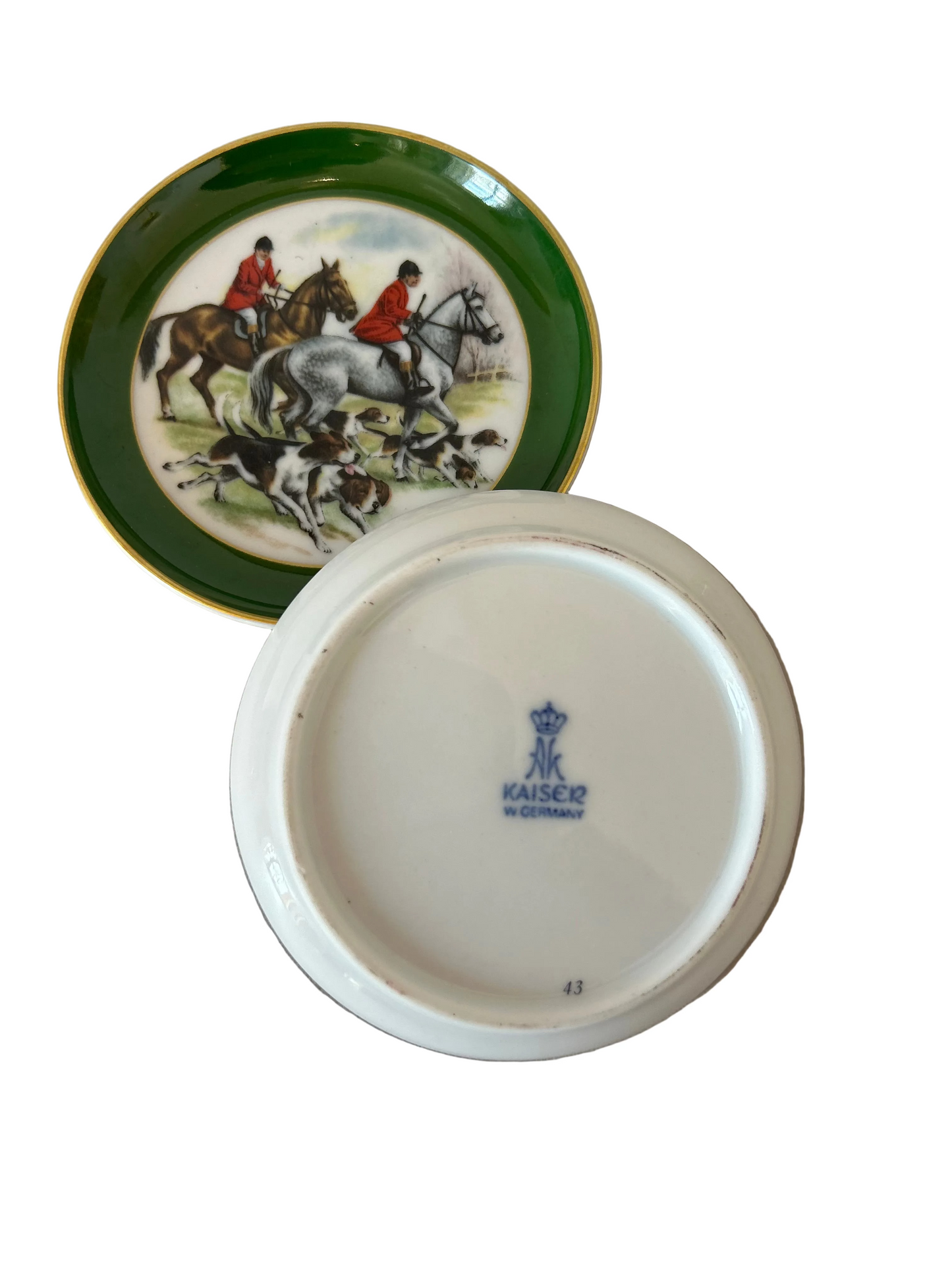 Equestrian trinket Plates