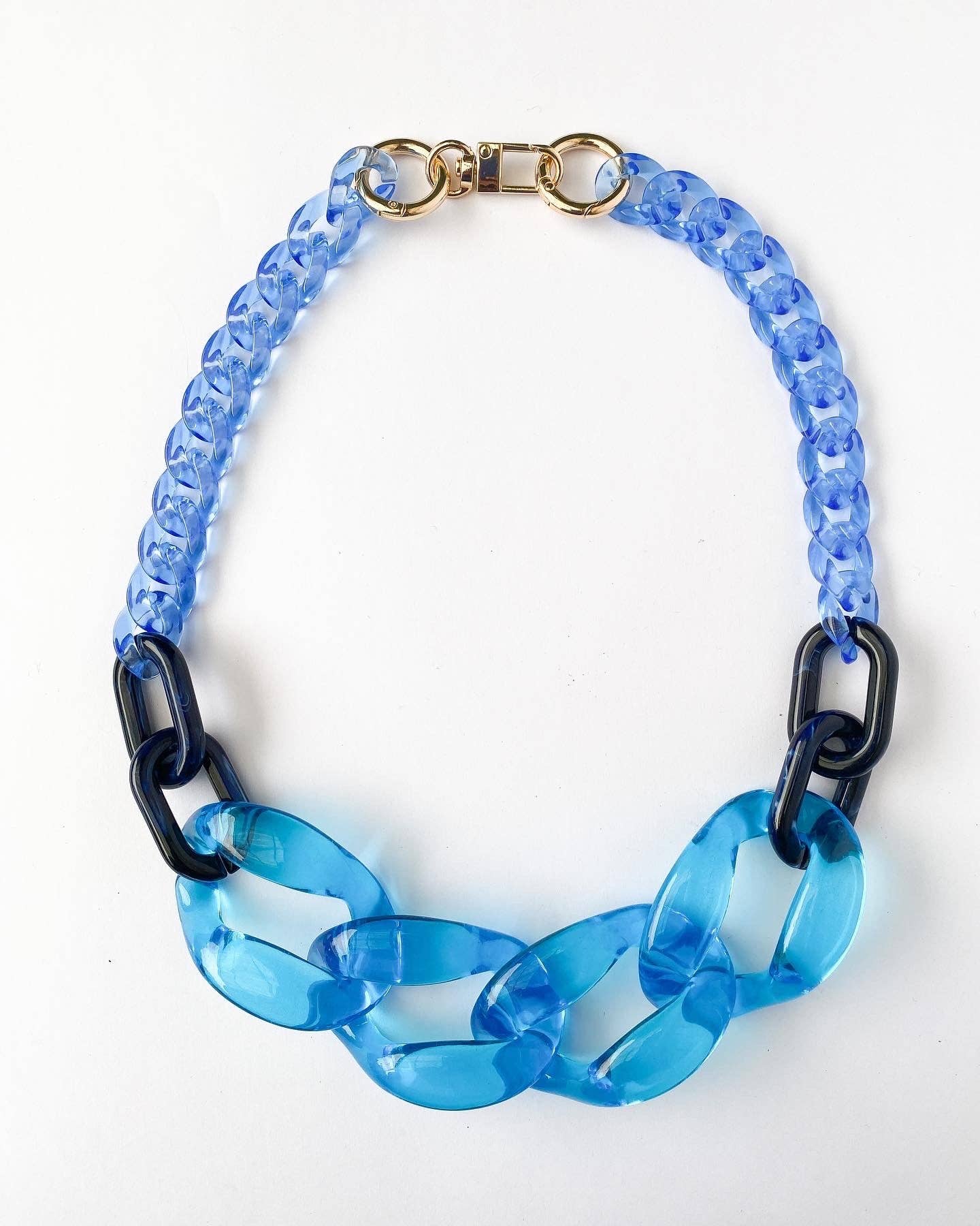 Infinite Colors Necklace - Blue Navy