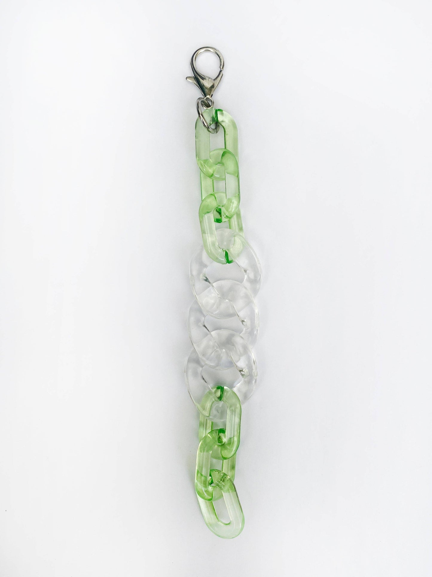 INFINITE COLORS Bracelet - Clear & Lime Green